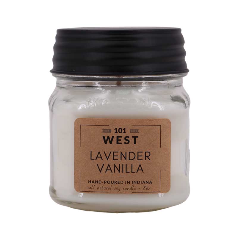 Lavender Vanilla Jar Candle from 101 West