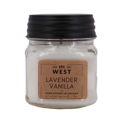 Lavender Vanilla Jar Candle | 101 West