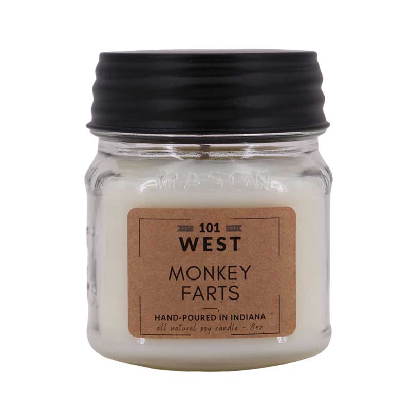 Monkey Farts Jar Candle from 101 West