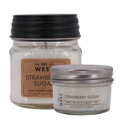 Strawberry Sugar Jar Candle | 101 West