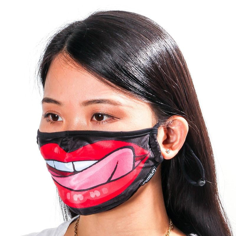 Lips Face Mask Covering from Fydelity