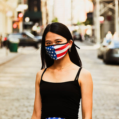 American Flag USA Face Mask | Fydelity | Coastal Gifts Inc