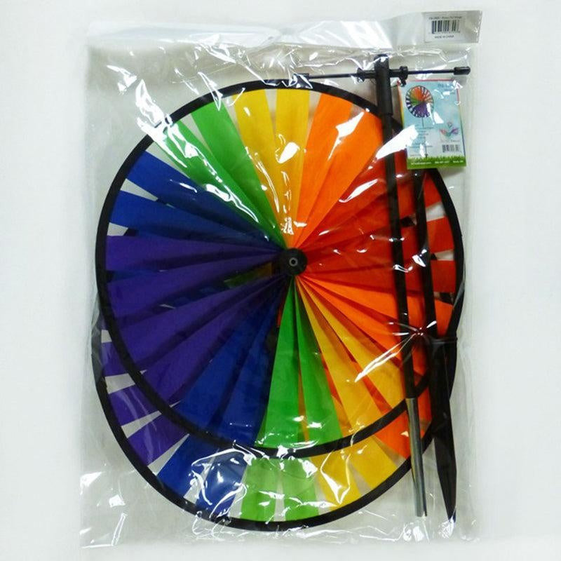 Rainbow Duo Wheel Spinner | In The Breeze | Coastal Gifts Inc