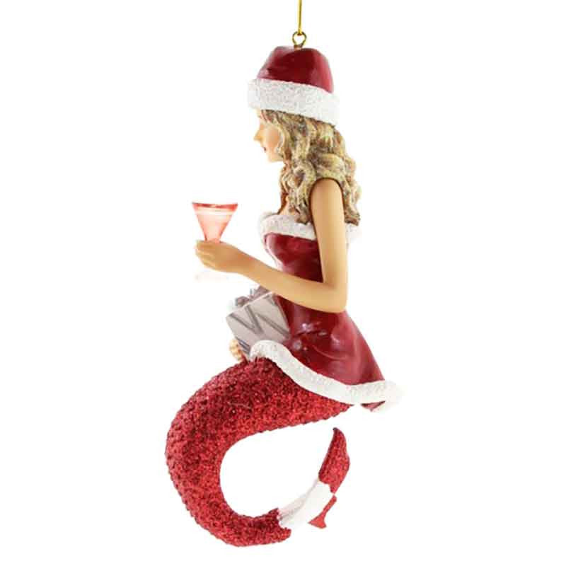 Santa Baby II Mermaid Christmas Ornament | December Diamonds