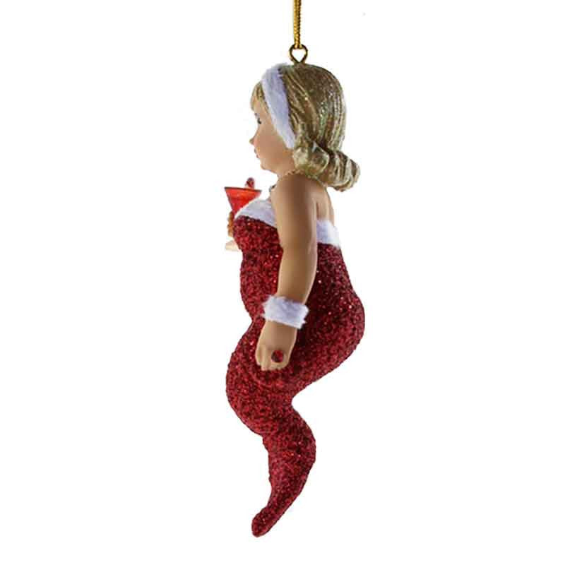 Miss Jolly Mermaid Christmas Ornament - December Diamonds