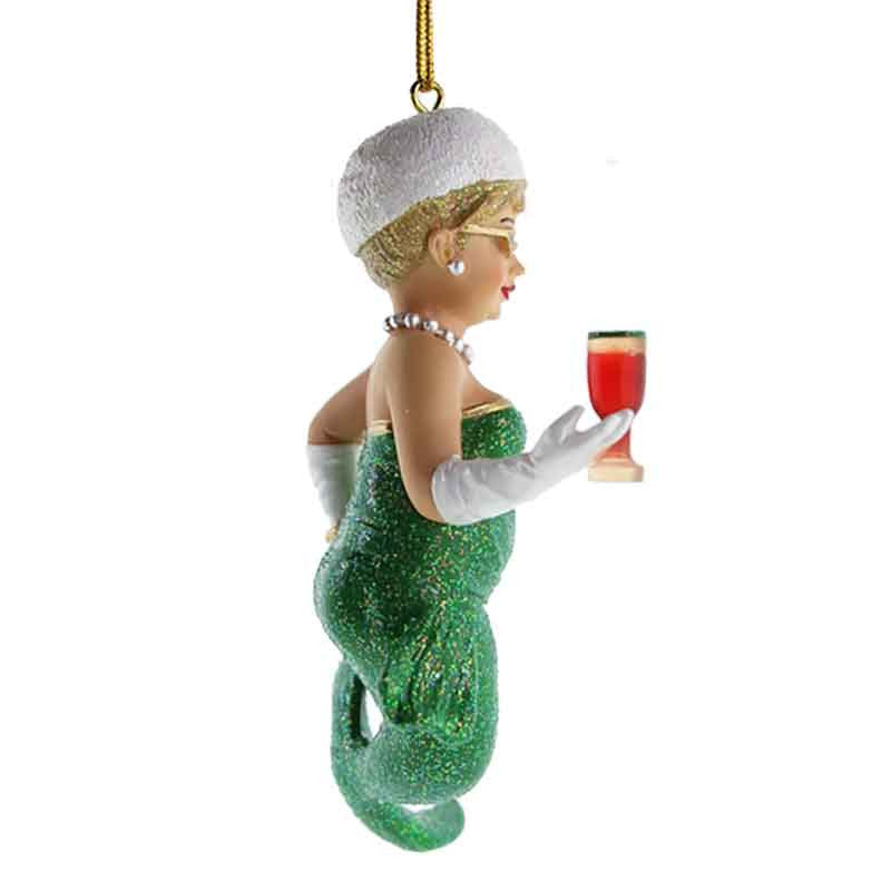 Miss Holly Mermaid Christmas Ornament - December Diamonds