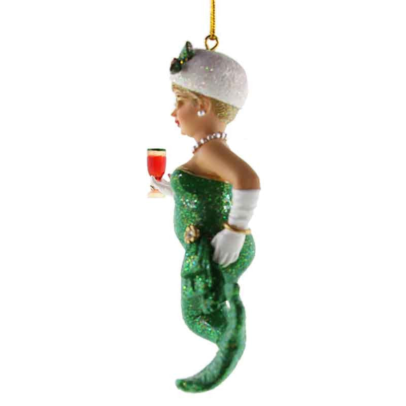 Miss Holly Mermaid Christmas Ornament from December Diamonds