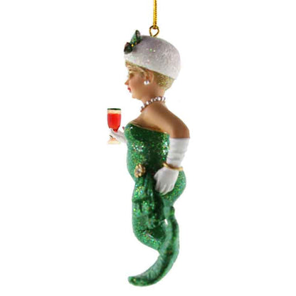 Miss Holly Mermaid Christmas Ornament - December Diamonds