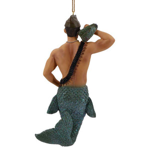 Fatigued Merman Christmas Ornament from December Diamonds