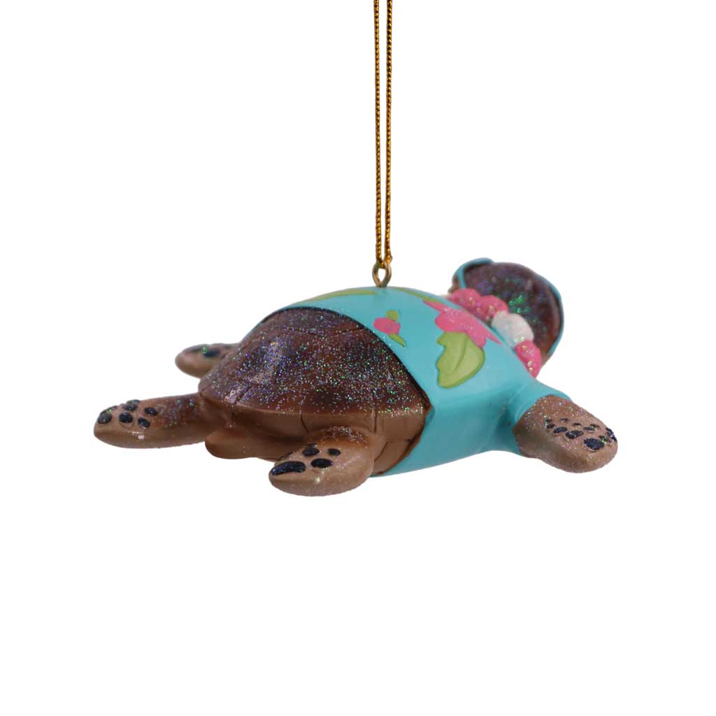 Fred the Turtle Christmas Ornament - December Diamonds