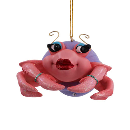 Lucy the Hermit Crab Christmas Ornament | December Diamonds | Coastal Gifts Inc