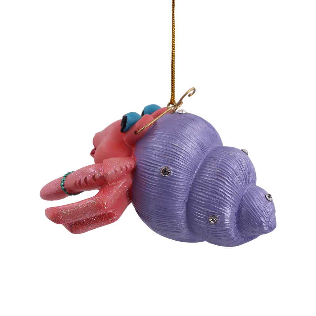 Lucy the Hermit Crab Christmas Ornament - December Diamonds