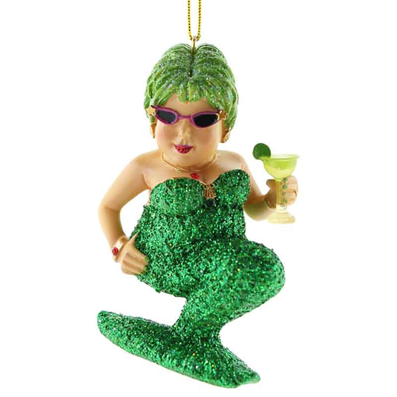 Margarita Mermaid Christmas Ornament - Coastal Gifts Inc