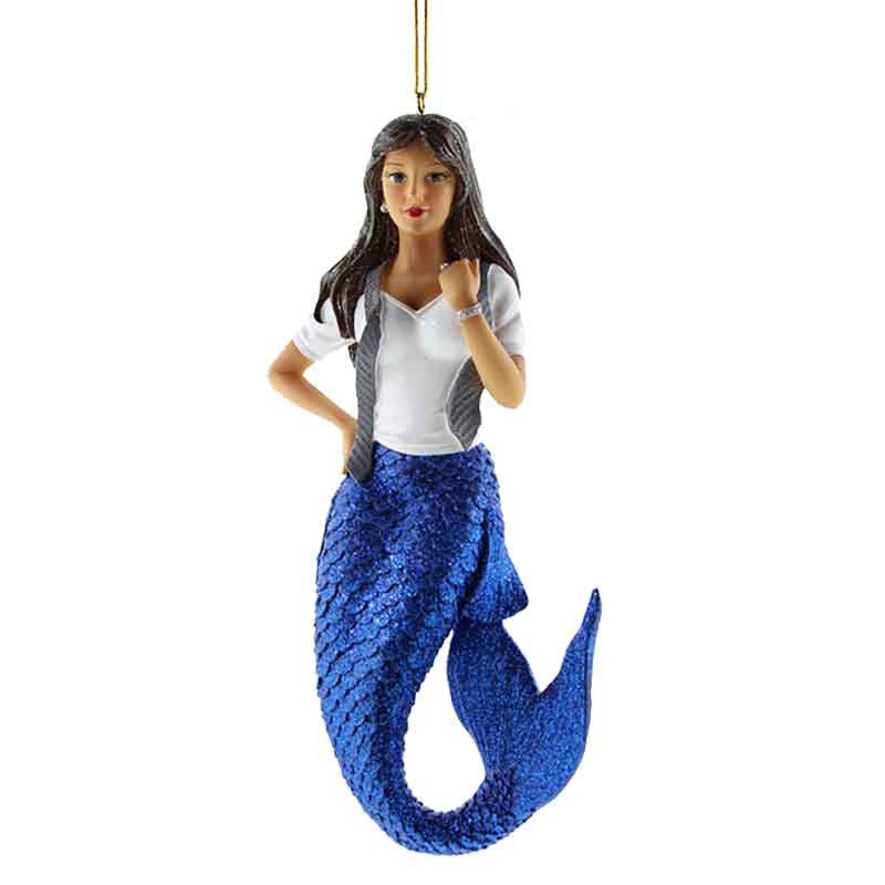Ana Mermaid Christmas Ornament - Coastal Gifts Inc