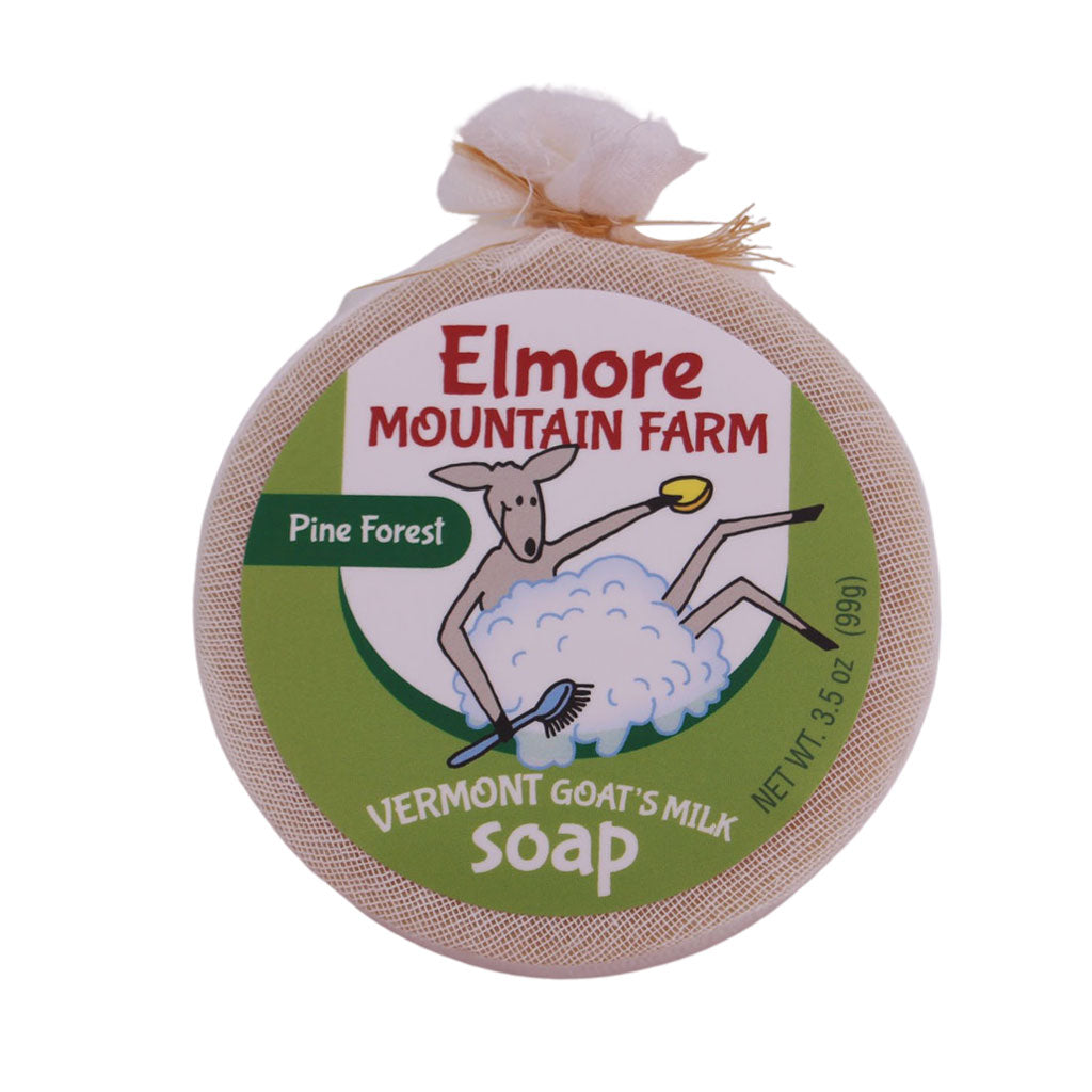 Pine Forest Goat's Milk Soap Bar | Elmore Mountain Farm | Coastal Gifts Inc