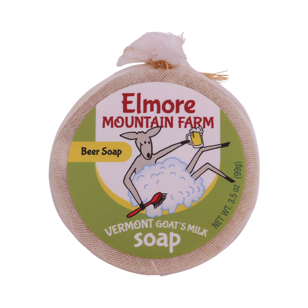 Beer Goat's Milk Soap from Elmore Mountain Farm