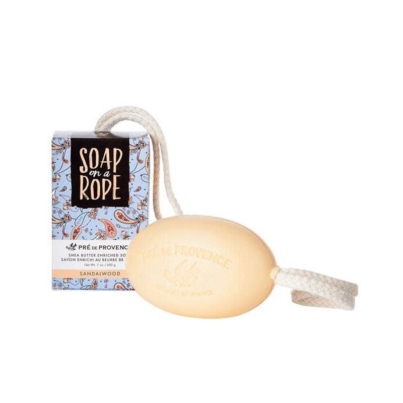Sandalwood Soap on a Rope | Pre de Provence | Coastal Gifts Inc