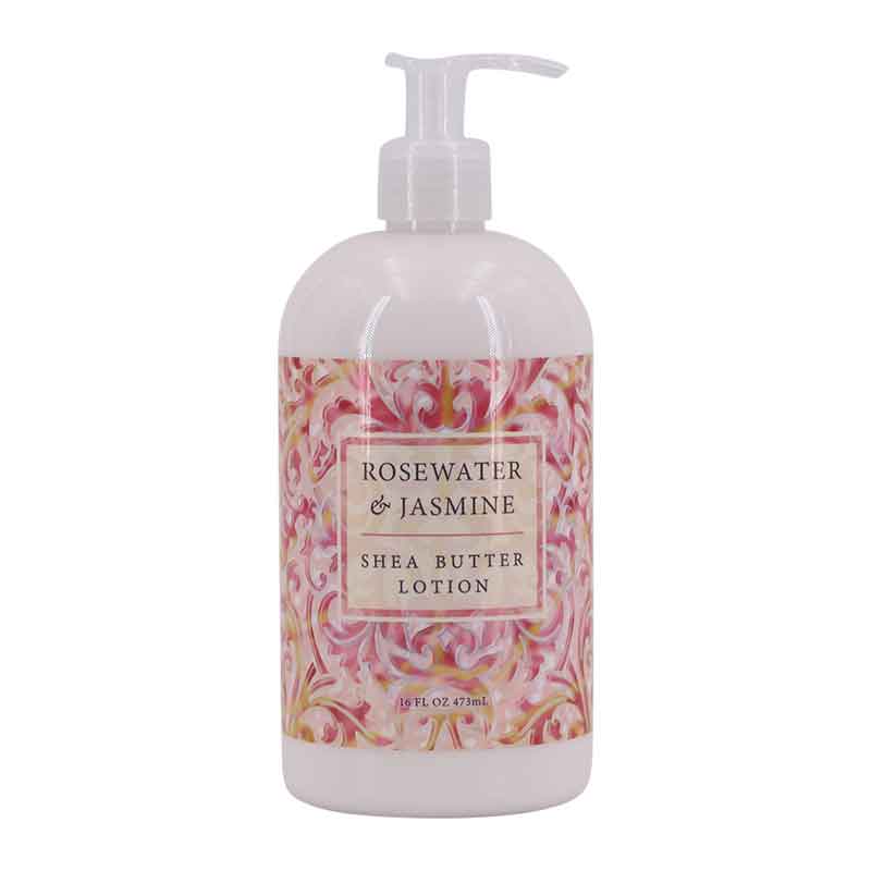 Rosewater Jasmine Shea Butter Hand Lotion from Greenwich Bay Trading Company