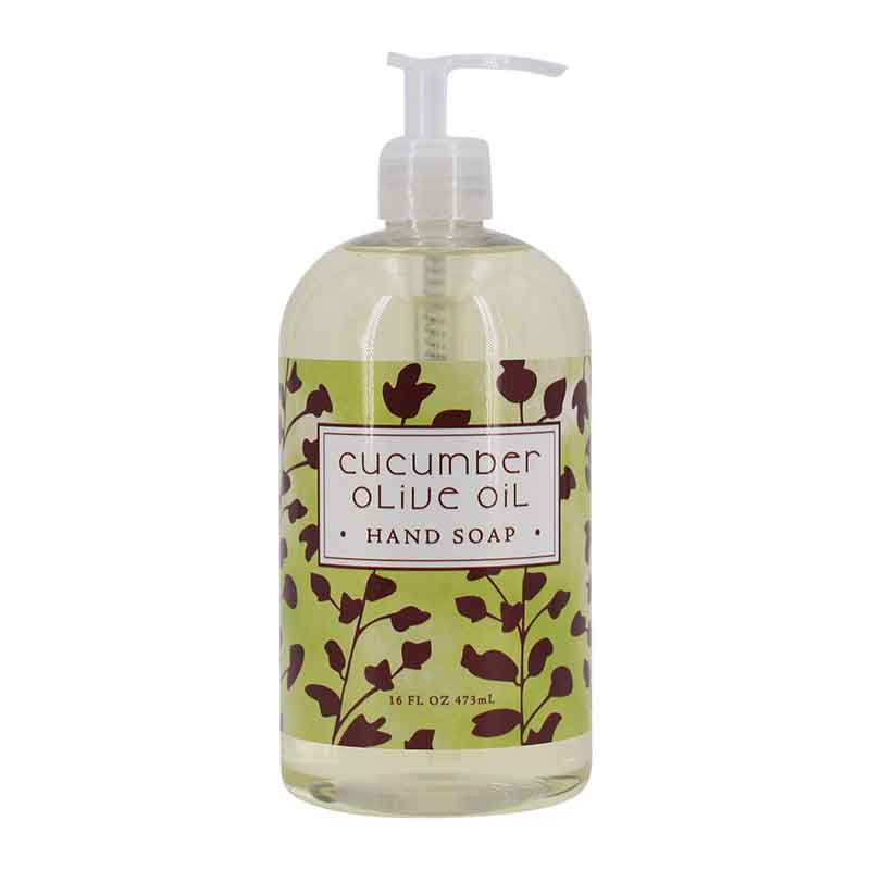 Cucumber Olive Oil Liquid Hand Soap from Greenwich Bay Trading Company
