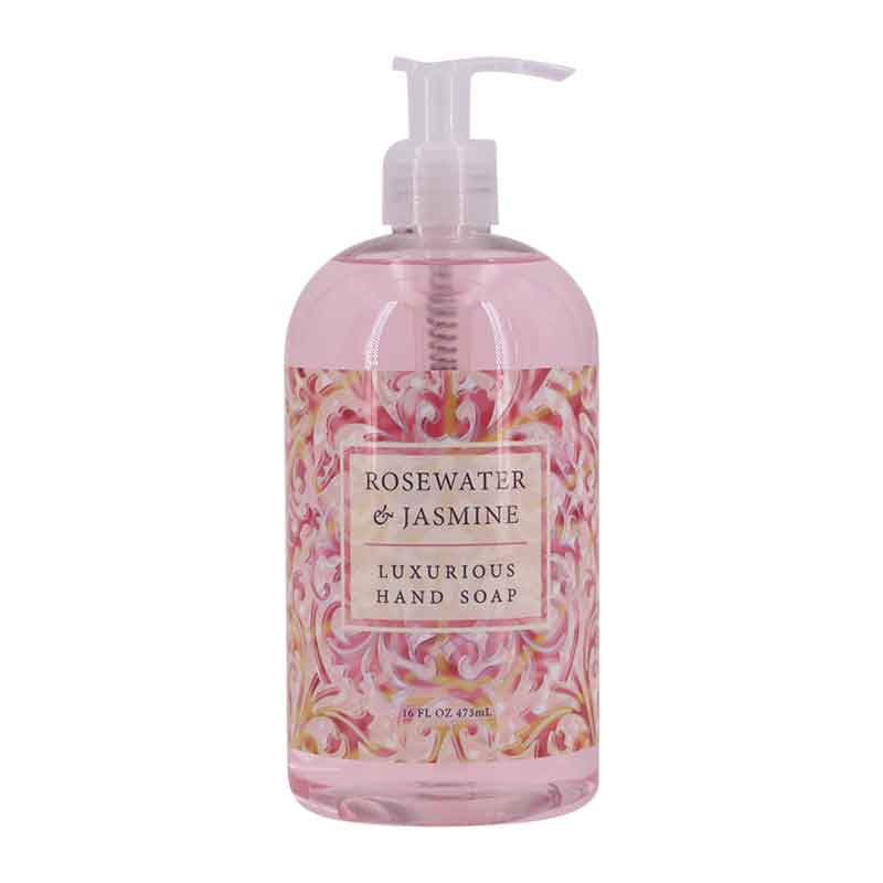 Rosewater Jasmine Liquid Hand Soap from Greenwich Bay Trading Company