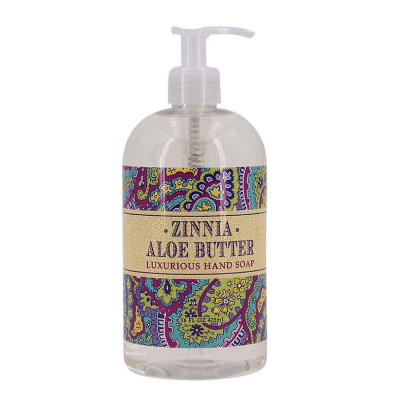Zinnia Aloe Butter Liquid Soap | Greenwich Bay Trading Company | Coastal Gifts Inc