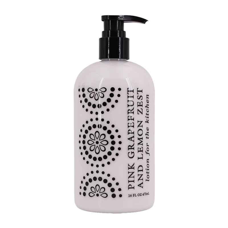 Pink Grapefruit Lemon Zest Kitchen Hand Lotion from Greenwich Bay Trading Company