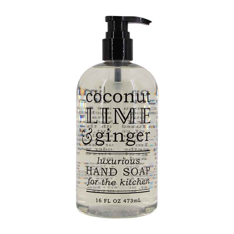 Coconut Lime Ginger Kitchen Hand Soap from Greenwich Bay Trading Company