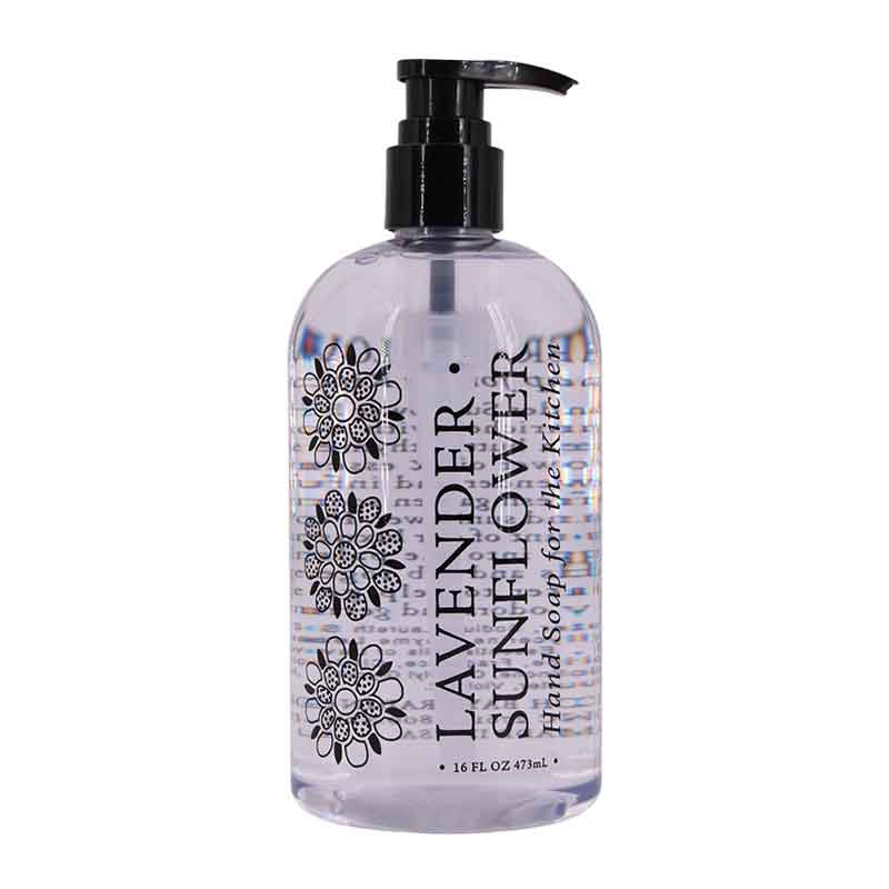 Lavender Sunflower Kitchen Hand Soap from Greenwich Bay Trading Company
