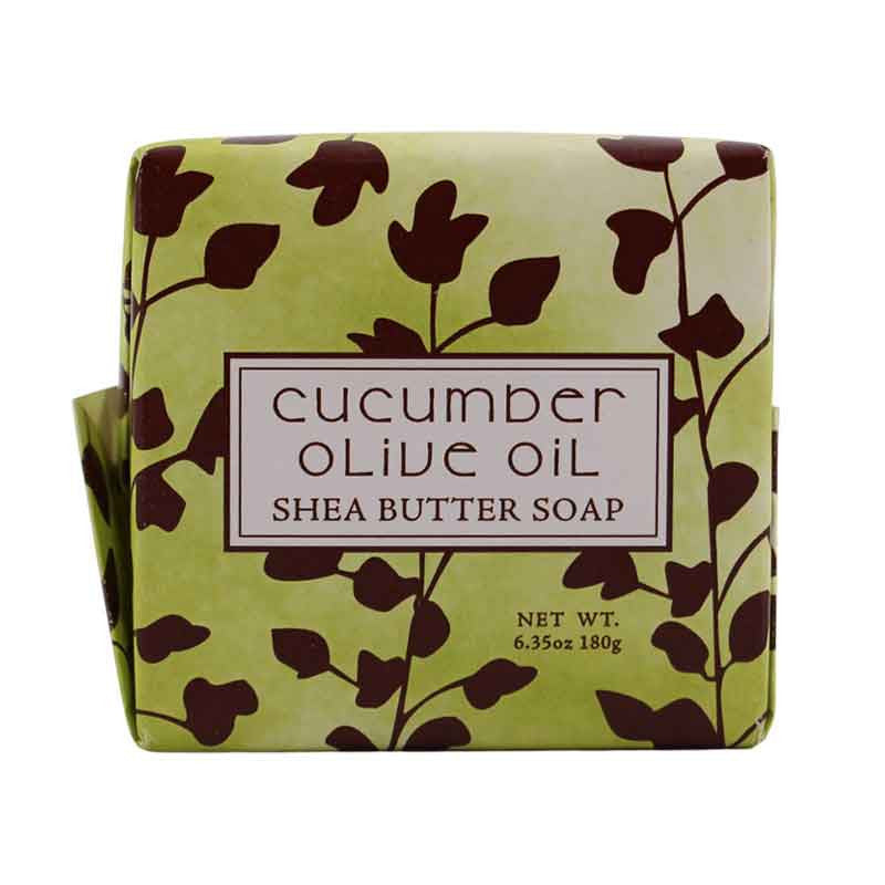 Cucumber Olive Oil Soap Bar | Greenwich Bay Trading Company | Coastal Gifts Inc