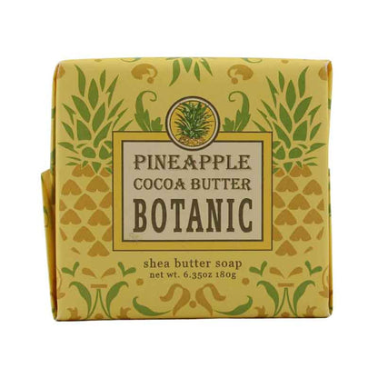 Pineapple Cocoa Butter Soap Bar | Greenwich Bay Trading Company | Coastal Gifts Inc