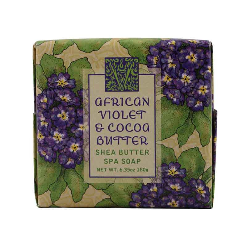 African Violet Soap Bar | Greenwich Bay Trading Company