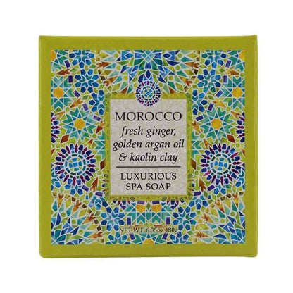 Morocco Spa Soap Bar | Greenwich Bay Trading Company