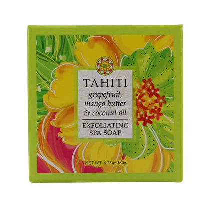 Tahiti Spa Soap Bar | Greenwich Bay Trading Company | Coastal Gifts Inc