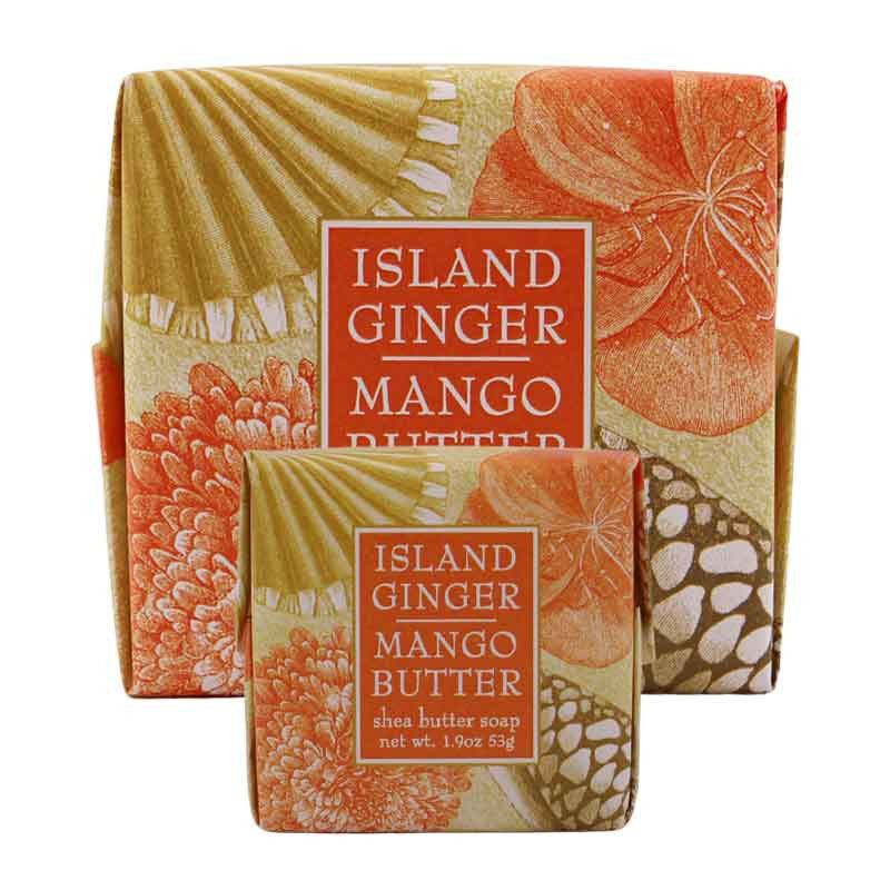 Island Ginger Mango Butter Soap Bar - Greenwich Bay