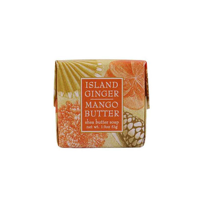 Island Ginger Mango Butter Soap Bar - Greenwich Bay