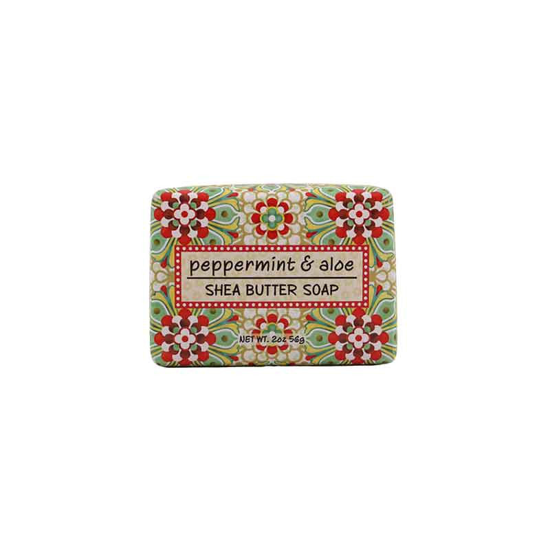 Peppermint Aloe Soap Bar from Greenwich Bay Trading Company