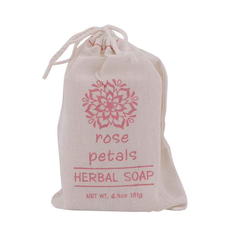 Rose Petals Herbal Soap Bar from Greenwich Bay Trading Company