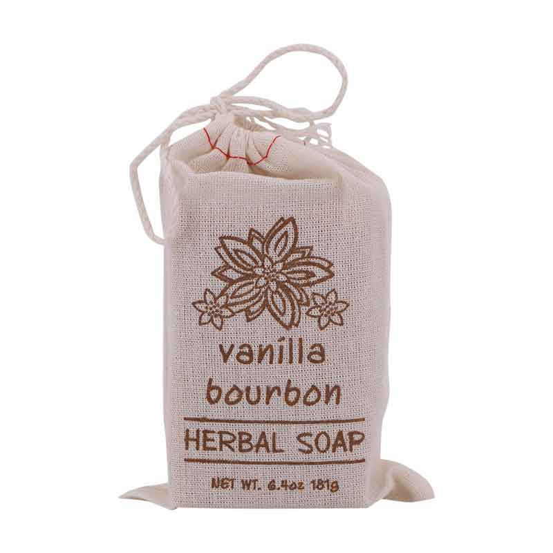 Vanilla Bourbon Herbal Soap Bar | Greenwich Bay Trading Company