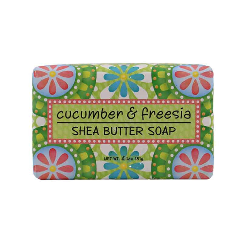 Cucumber Freesia Soap Bar from Greenwich Bay Trading Company