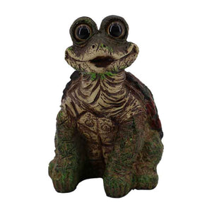 Small Green Sitting Turtle from GSI Home Styles