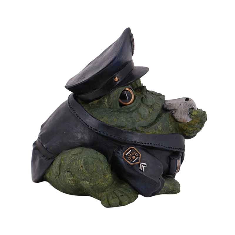 Cop O'Malley Toad Figurine | GSI Home Styles