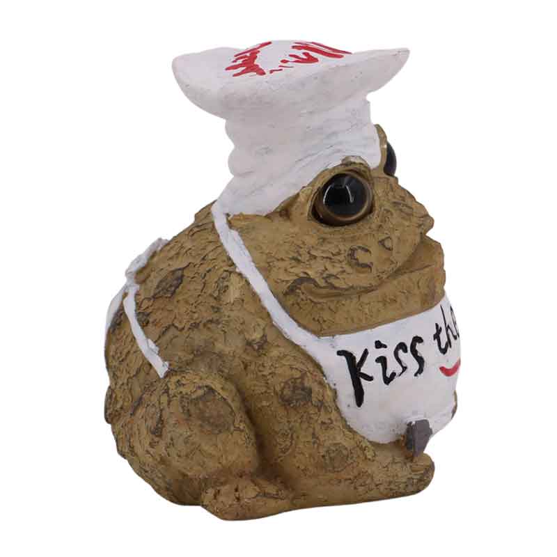 Kiss The Cook Toad Figurine | GSI Home Styles