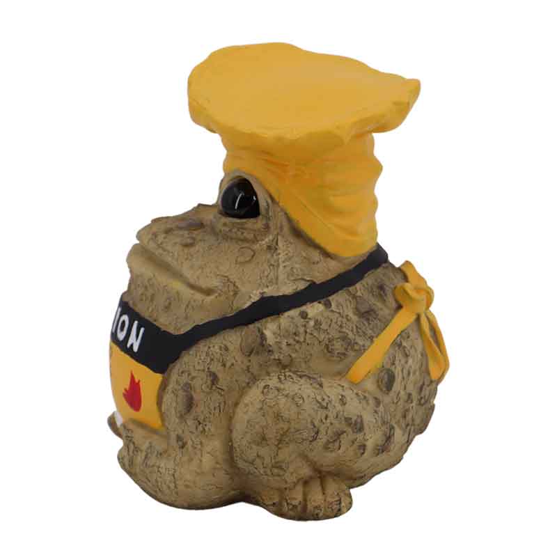 Caution Old Toad Cooking Figurine from GSI Home Styles