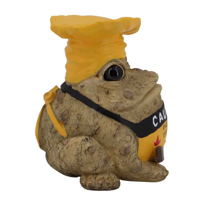 Caution Old Toad Cooking Figurine | GSI Home Styles