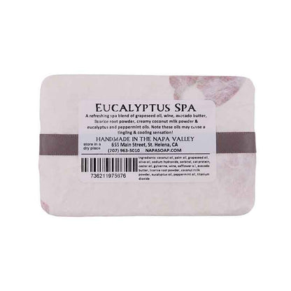 Eucalyptus Spa Soap Bar - Napa Soap Company