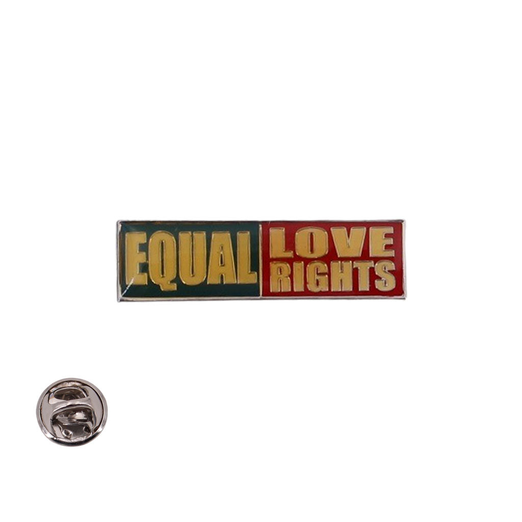 Equal Love Rights Lapel Pin