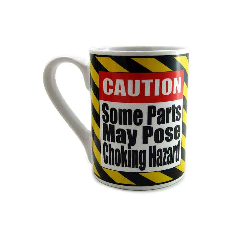 Caution Some Parts May Pose Choking Hazard Coffee Mug | PHS International | Coastal Gifts Inc