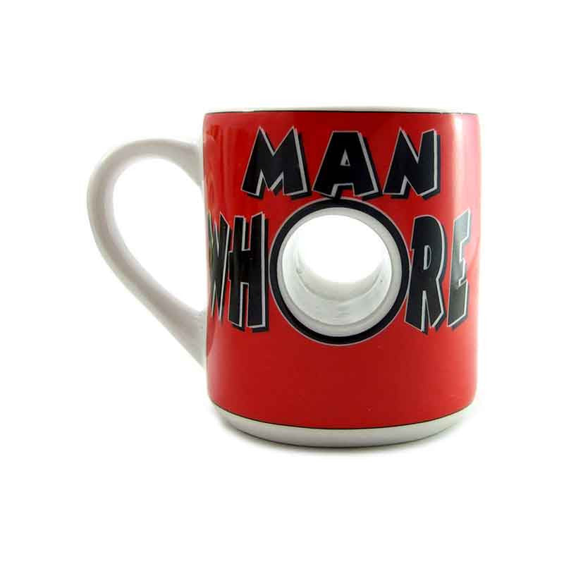 Man Whore Coffee Mug from PHS International