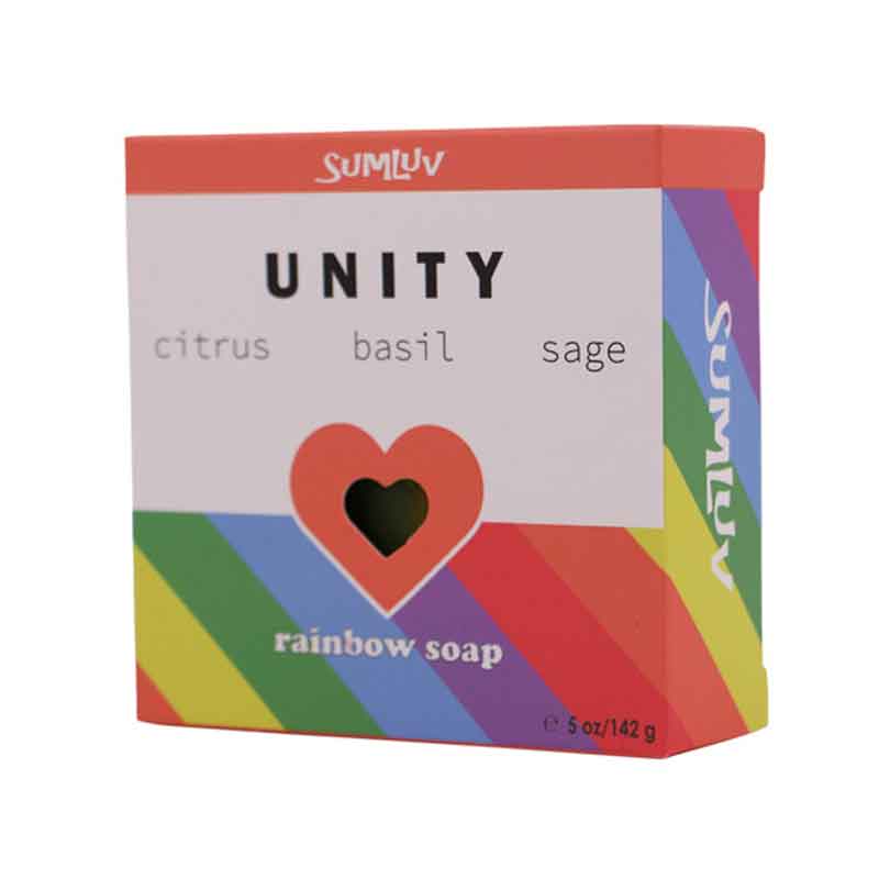Unity Rainbow Soap Bar from Seriously Shea