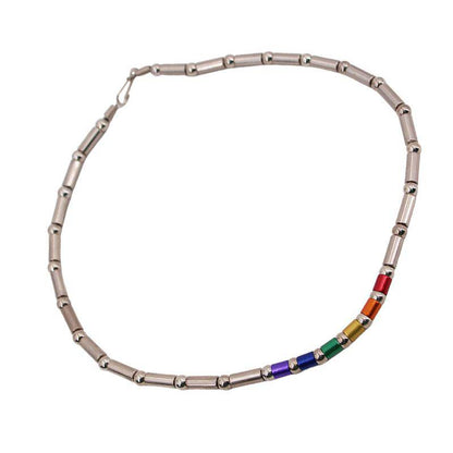 Aluminum Tubes Necklace | PHS International | Coastal Gifts Inc